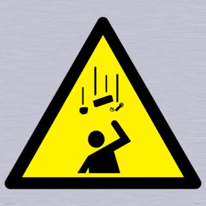 W035 Warning: Falling objects